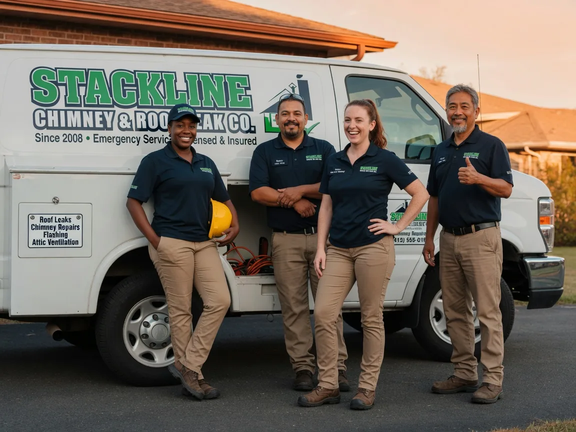 Chimney flashing repair company in Guyton, GA